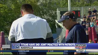 Titans and Patriots have second joint practice