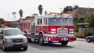 Fire Trucks and Ambulances Responding Compilation Part 18