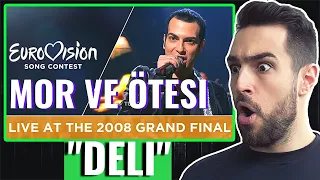 Mor ve Ötesi - Deli - Live 2008 Eurovision Song Contest║REACTION!
