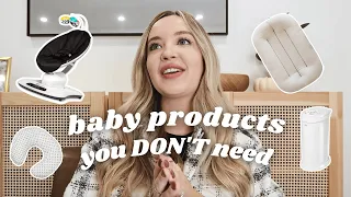 12 popular newborn baby products you don't need (+ what I regret buying)