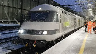 Rail Adventure HSTs at Crewe 19/1/23