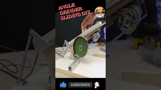 HOW TO MAKE Angle Grinder Sliding DIY