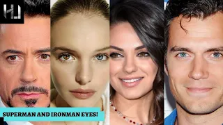 Top 15 Gorgeous Hollywood Stars With Different Colored Eyes (Heterochromia Iridis)! | 💘 HoOked UP