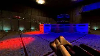 Quake 2 Gladiator Bots on Rocket Arena 2