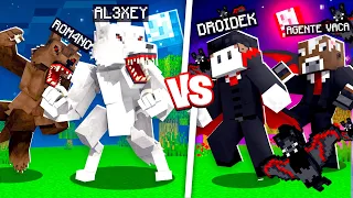 SOBREVIVI 100 DIAS NO VAMPIRO VS LOBISOMEM DO MINECRAFT O FILME