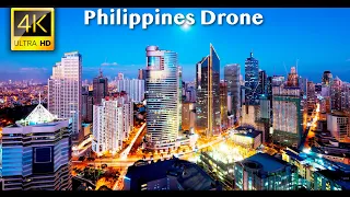 Philippines 4K Drone Film with Calming Music for Scenic Relaxation