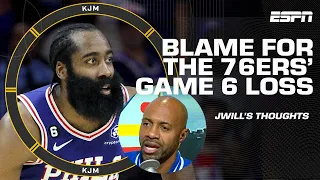 There's blame on Joel Embiid, James Harden & Doc Rivers! 🗣️ - JWill on the 76ers' Game 6 loss | KJM