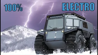 Electric ATV BRO from Russia with a capacity of 210 forces!