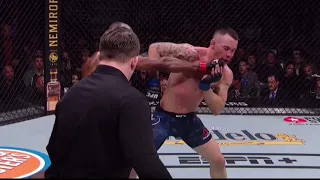 Kamaru Usman breaking Colby Covington’s jaw