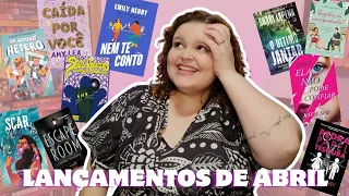 VAI SER LANÇADO O LIVRO QUE EU ESTAVA MAIS ANSIOSA | Lançamentos Literários Abril | Pets e Livros