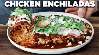 My Family’s OBSESSED With This Chicken Enchiladas Recipe