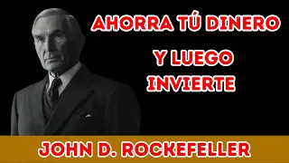 💰 AHORRA TU DINERO Y LUEGO INVIERTE 📈 [John D. Rockefeller]