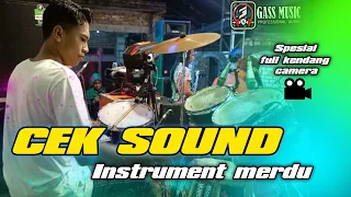 CEK SOUND merdu Full kendang Faris Audio By GASS MUSIC