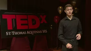 "A High School Narrative: My Time in the Clouds" | Charles Read | TEDxStThomasAquinasHS