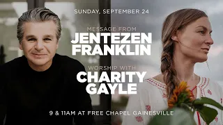 Pastor Jentezen Franklin & Charity Gayle Live at Free Chapel  | 9am