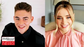 Josephine Langford & Hero Fiennes Tiffin on Improvising an 'After We Fell' Scene | THR Interview