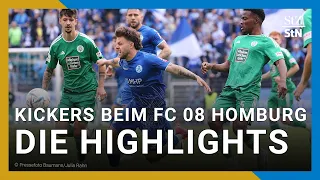 Highlights: Die Stuttgarter Kickers beim FC 08 Homburg