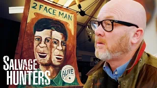 Drew Picks Up Wacky Items At An Auction For The Weird And Wonderful | Salvage Hunters