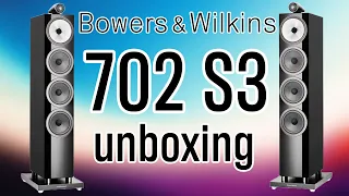 Bowers & Wilkins 702 S3 Unboxing