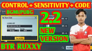 BTR ZUXXY CONTROL CODE & SENSITIVITY CODE | BTR ZUXXY CONTROL SETTINGS | BTR ZUXXY SENSITIVITY CODE