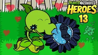 PLANTS VS ZOMBIES HEROES - Episode 13 - the kiss of peashooter ANIMATION!
