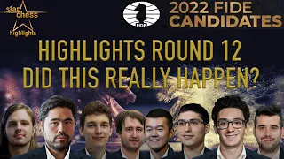 2022 FIDE Candidates Nepomniatchi vs. Nakamura; Ding vs. Radjabov | Round 12 Highlights