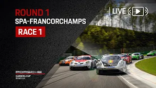 ROUND 1 - RACE 1 - Porsche Carrera Cup Benelux Season 2024 at Spa-Francorchamps