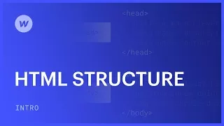 HTML structure - Web design tutorial