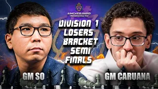 NAGPILIT KASI SA GAME 1, TABLA NA KASI EH! | So vs Caruana AimChess 2023 Losers Rd 2