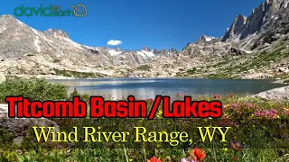 Backpacking Wind River Range - Titcomb Basin - Lakes