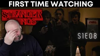 Stranger Things S1 Chapter 8: The Upside Down - FIRST TIME REACTION - STEVE M.V.P!! 😎😎😎