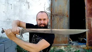 Как сделать меч Оркрист из Хоббита своими руками . Orcrist sword making.