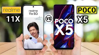 Realme 11x vs POCO X5 - Best Gaming mobiles Comparison ⚡🔥