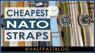 CHEAPEST NATO STRAPS UNBOXING AND FASHION SHOW