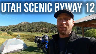 4K Epic Motorcycle Ride - Utah Scenic Rt 12