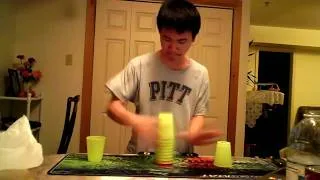 SPORT STACKING: CYCLE IN 5.34 SECONDS!!!!!!!!!!!!!!!!!!!!!!!! scratch...