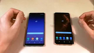 Samsung Galaxy S9+ vs Sasmung Galaxy Note 8