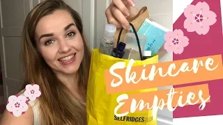 Skincare Empties .. what I loved.. What I hated