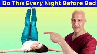 1 Inversion Wall Pose You Should Do Every Night Before Bed | Dr. Mandell