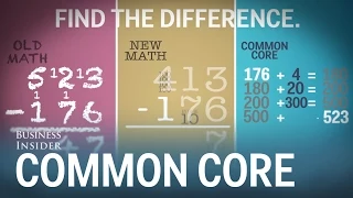 How Common Core subtraction works