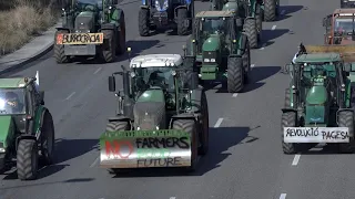 Spain's farmers head to Barcelona in tractor convoy | AFP