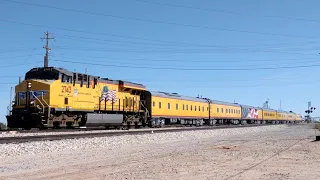 UP Passenger Special through Casa Grande, AZ