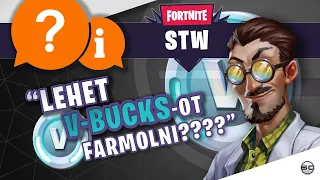 🅾️ Gyakori kérdés: V-bucks farmolás  | Fortnite Save The World