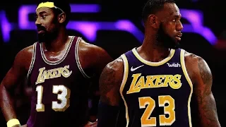LeBron James and Wilt Chamberlain SIMILARITIES! MUST-SEE Footages!