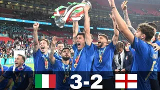 Italy vs England 1-1 (3-2 Pens) - Euro 2020 Final | All Goals & Highlights