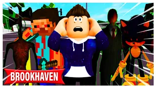 TODOS SON CREEPYPASTAS en BROOKHAVEN - Roblox YoSoyLoki