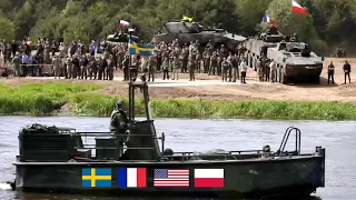 Nato and allied soldiers conduct large-scale drills in Poland - DEFENDER-Europe 2022