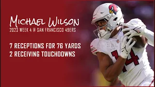 Michael Wilson Every Target and Catch @ San Francisco 49ers | 2023 Week 4 | Fantasy Football Film
