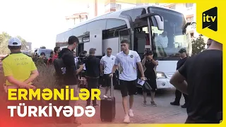 Ermənistanın futbol yığması Əskişəhərə gəldi