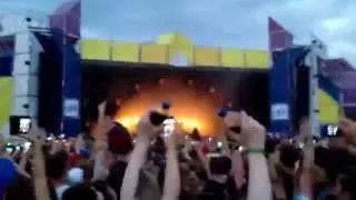 Opening to prodigy @global gathering 2014....breathe